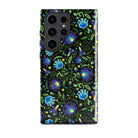 Gdańsk Blues Wycinanki Samsung Case over black - The Global Wanderer