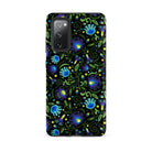 Gdańsk Blues Wycinanki Samsung Case over black - The Global Wanderer