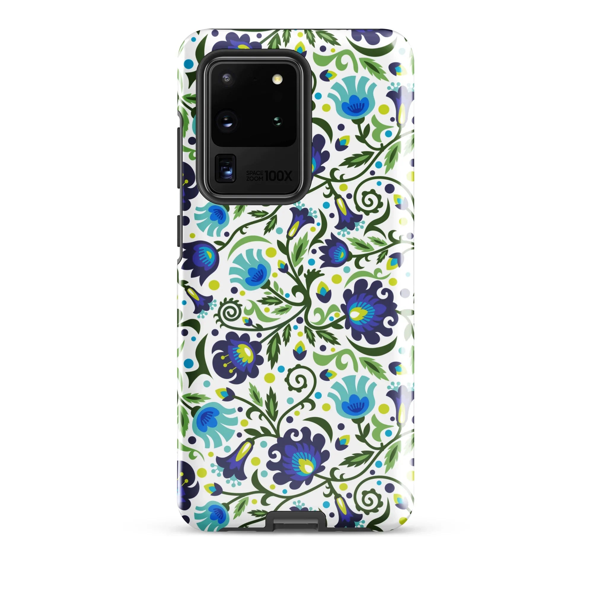 Gdańsk Blues Wycinanki Samsung Case over white - The Global Wanderer