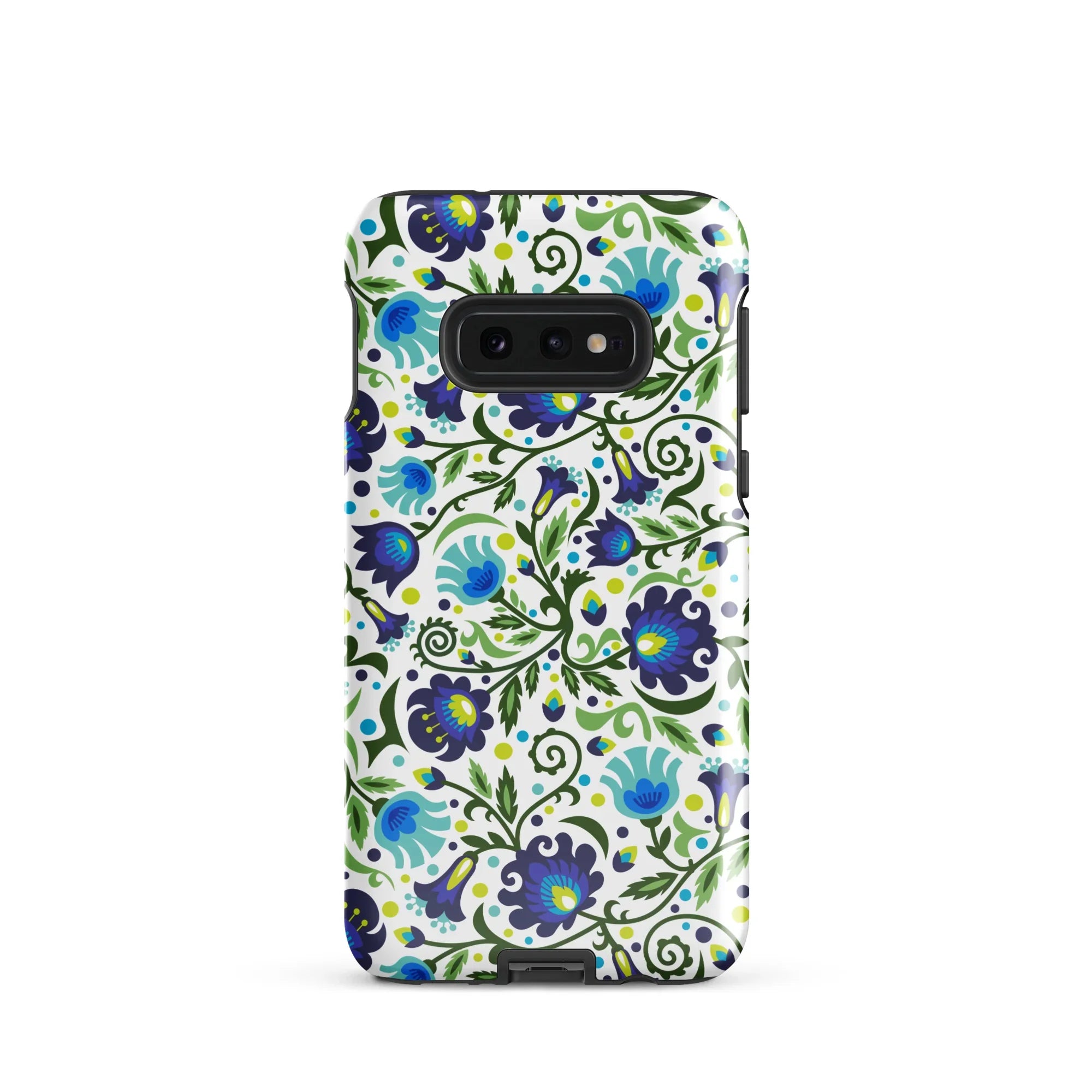 Gdańsk Blues Wycinanki Samsung Case over white - The Global Wanderer