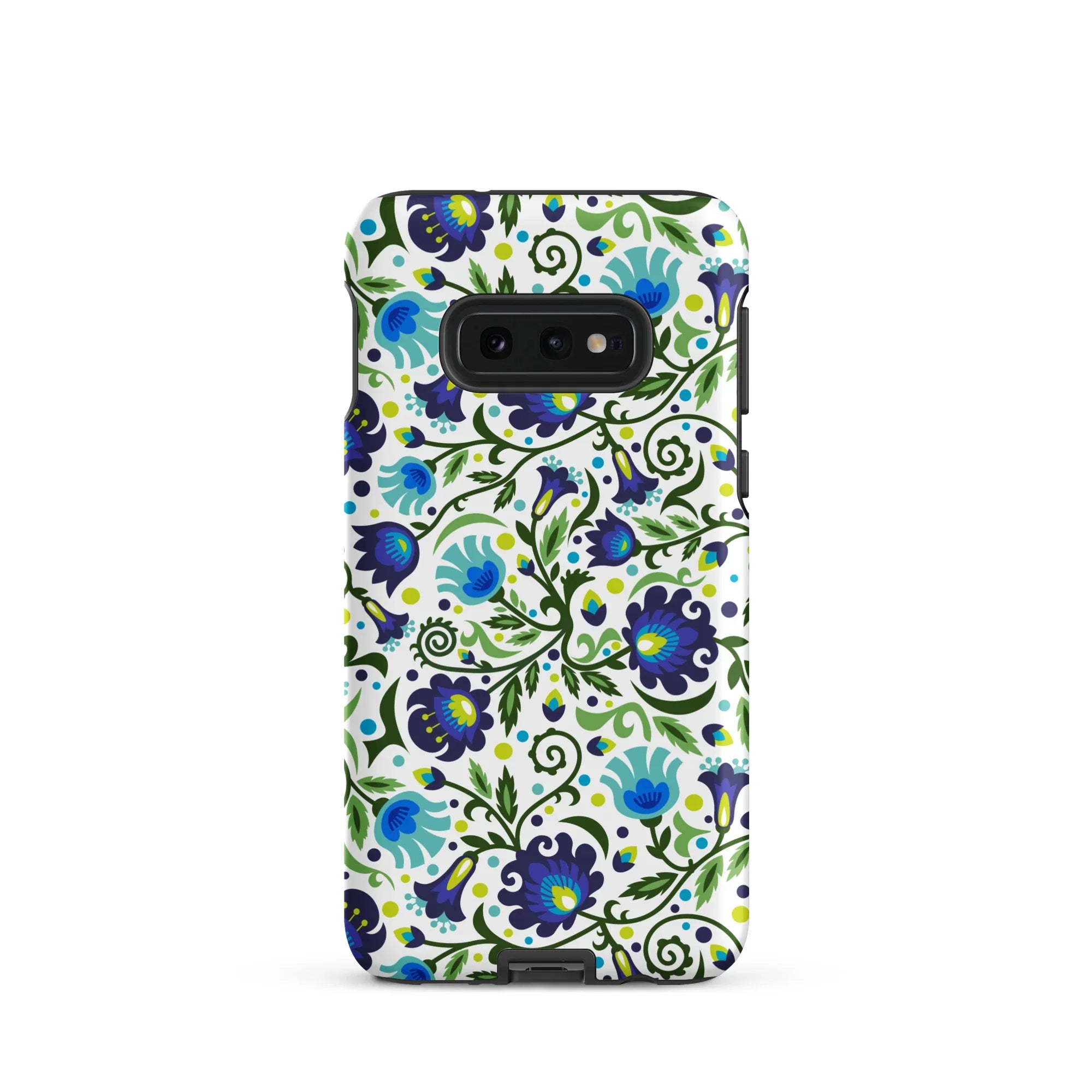 Gdańsk Blues Wycinanki Samsung Case over white - The Global Wanderer