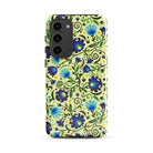 Gdańsk Blues Wycinanki Samsung Case over yellow - The Global Wanderer