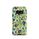 Gdańsk Blues Wycinanki Samsung Case over yellow - The Global Wanderer