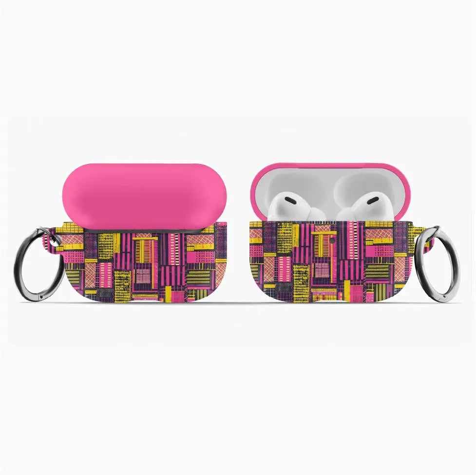 Ghanaian Kente Cloth AirPod Pro Case - The Global Wanderer