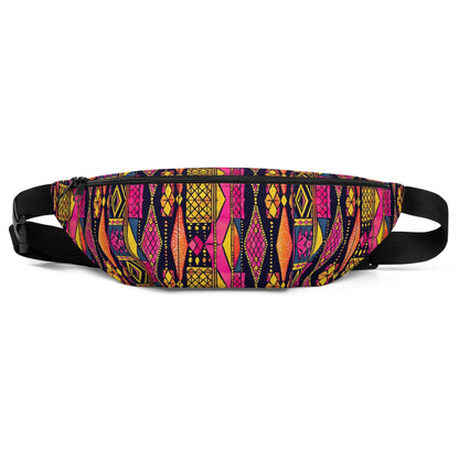 Ghanaian Kente Cloth Fanny Pack - The Global Wanderer