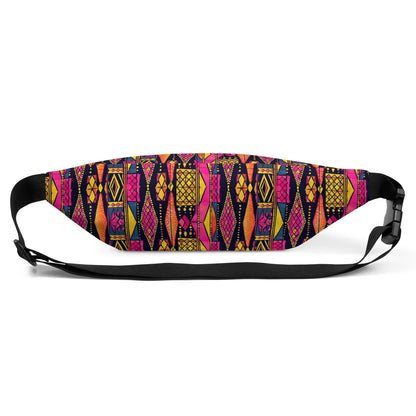 Ghanaian Kente Cloth Fanny Pack - The Global Wanderer