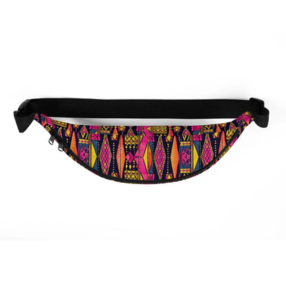 Ghanaian Kente Cloth Fanny Pack - The Global Wanderer