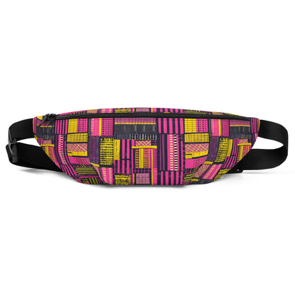 Ghanaian Kente Cloth Fanny Pack - The Global Wanderer