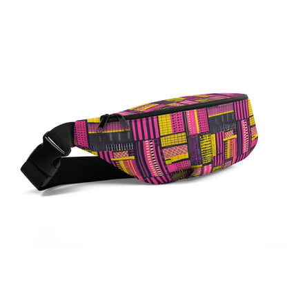 Ghanaian Kente Cloth Fanny Pack - The Global Wanderer