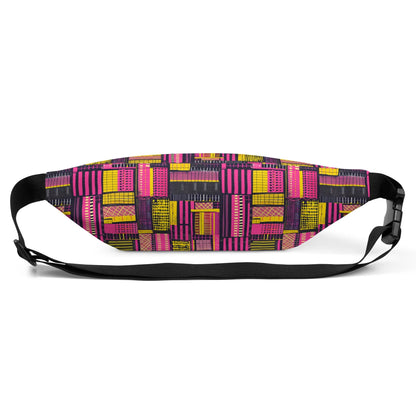 Ghanaian Kente Cloth Fanny Pack - The Global Wanderer