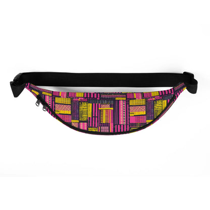 Ghanaian Kente Cloth Fanny Pack - The Global Wanderer