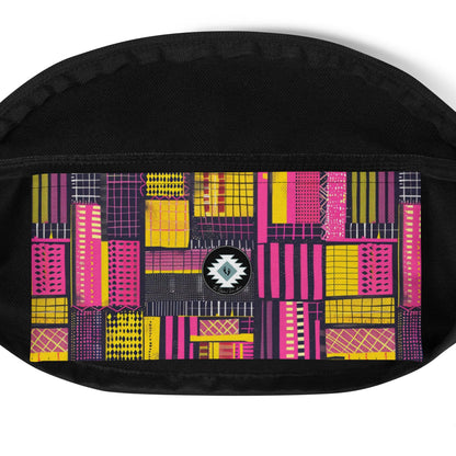 Ghanaian Kente Cloth Fanny Pack - The Global Wanderer