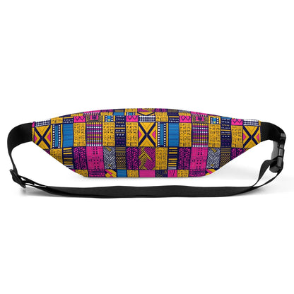 Ghanaian Kente Cloth Fanny Pack - The Global Wanderer