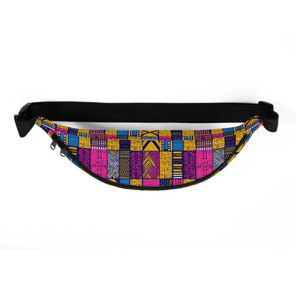 Ghanaian Kente Cloth Fanny Pack - The Global Wanderer