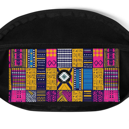 Ghanaian Kente Cloth Fanny Pack - The Global Wanderer