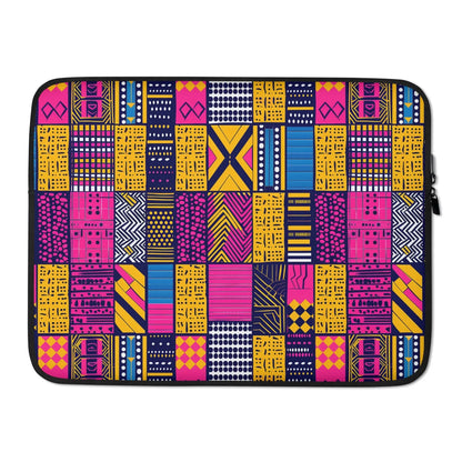 Ghanaian Kente Cloth Laptop Case - The Global Wanderer