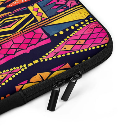 Ghanaian Kente Cloth Laptop Case - The Global Wanderer