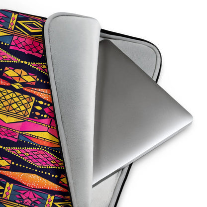 Ghanaian Kente Cloth Laptop Case - The Global Wanderer