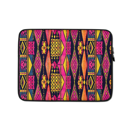 Ghanaian Kente Cloth Laptop Case - The Global Wanderer