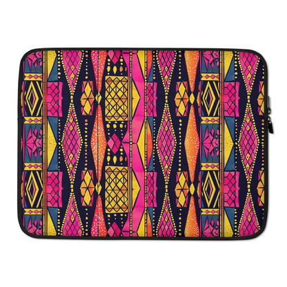 Ghanaian Kente Cloth Laptop Case - The Global Wanderer