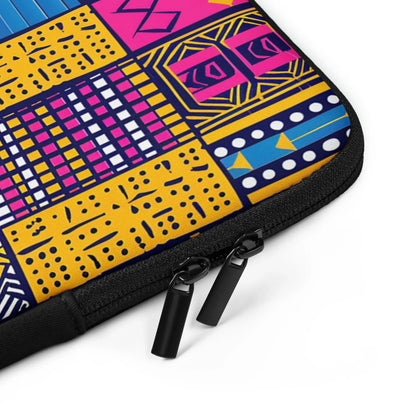 Ghanaian Kente Cloth Laptop Case - The Global Wanderer