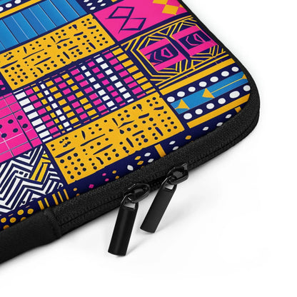 Ghanaian Kente Cloth Laptop Case - The Global Wanderer