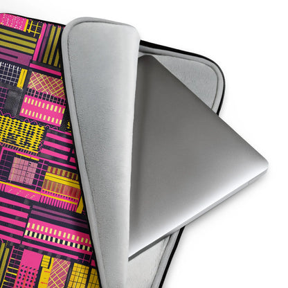 Ghanaian Kente Cloth Laptop Case - The Global Wanderer