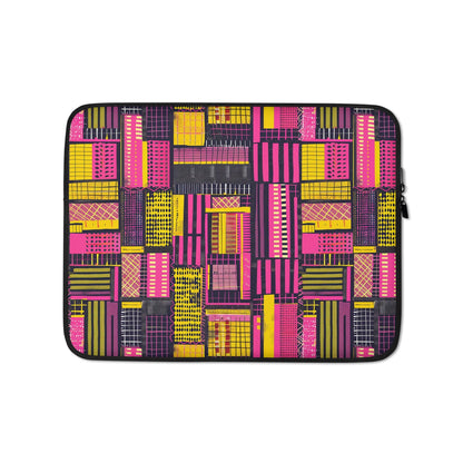 Ghanaian Kente Cloth Laptop Case - The Global Wanderer