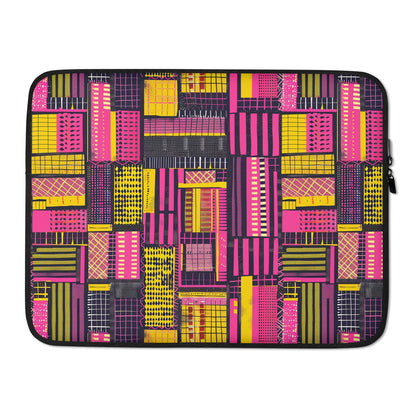 Ghanaian Kente Cloth Laptop Case - The Global Wanderer