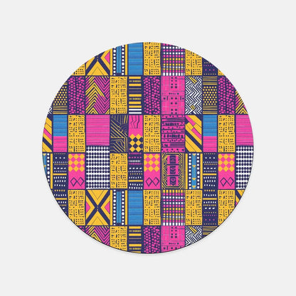 Ghanaian Kente Cloth Mouse Pad - The Global Wanderer