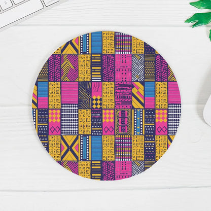 Ghanaian Kente Cloth Mouse Pad - The Global Wanderer