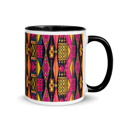 Ghanaian Kente Cloth Mug - The Global Wanderer