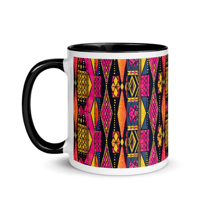 Ghanaian Kente Cloth Mug - The Global Wanderer