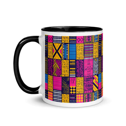 Ghanaian Kente Cloth Mug - The Global Wanderer