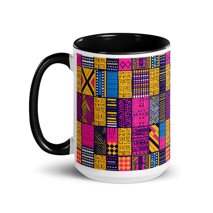 Ghanaian Kente Cloth Mug - The Global Wanderer