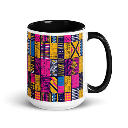 Ghanaian Kente Cloth Mug - The Global Wanderer