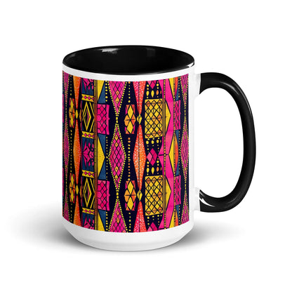 Ghanaian Kente Cloth Mug - The Global Wanderer