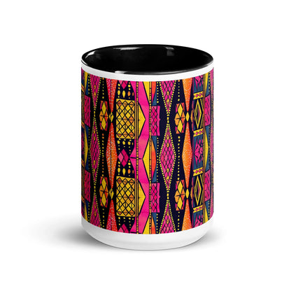 Ghanaian Kente Cloth Mug - The Global Wanderer