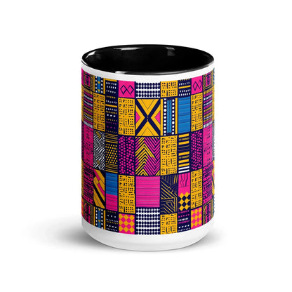 Ghanaian Kente Cloth Mug - The Global Wanderer