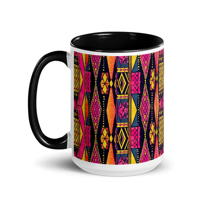 Ghanaian Kente Cloth Mug - The Global Wanderer