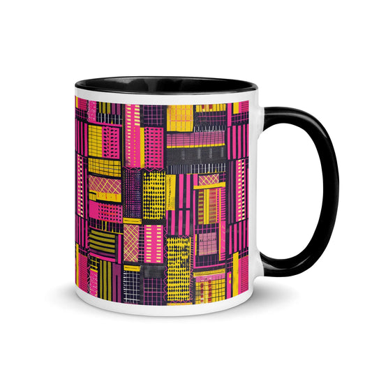 Ghanaian Kente Cloth Mug - The Global Wanderer