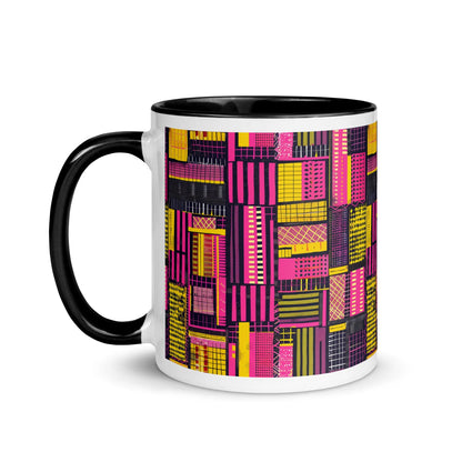 Ghanaian Kente Cloth Mug - The Global Wanderer