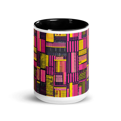 Ghanaian Kente Cloth Mug - The Global Wanderer