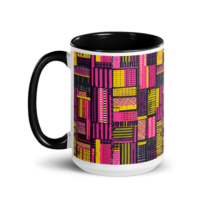 Ghanaian Kente Cloth Mug - The Global Wanderer