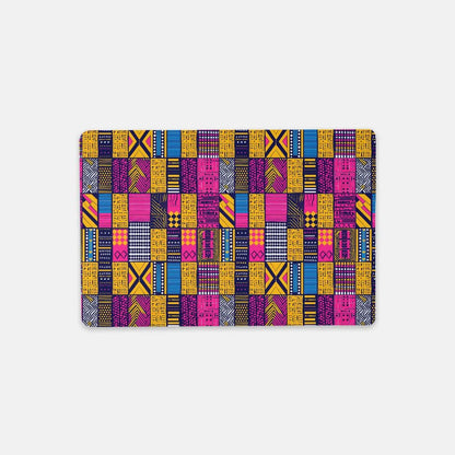 Ghanaian Kente Cloth Print Desk Mat - The Global Wanderer