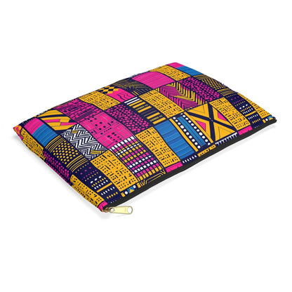 Ghanaian Kente Cloth Print Pouch - The Global Wanderer