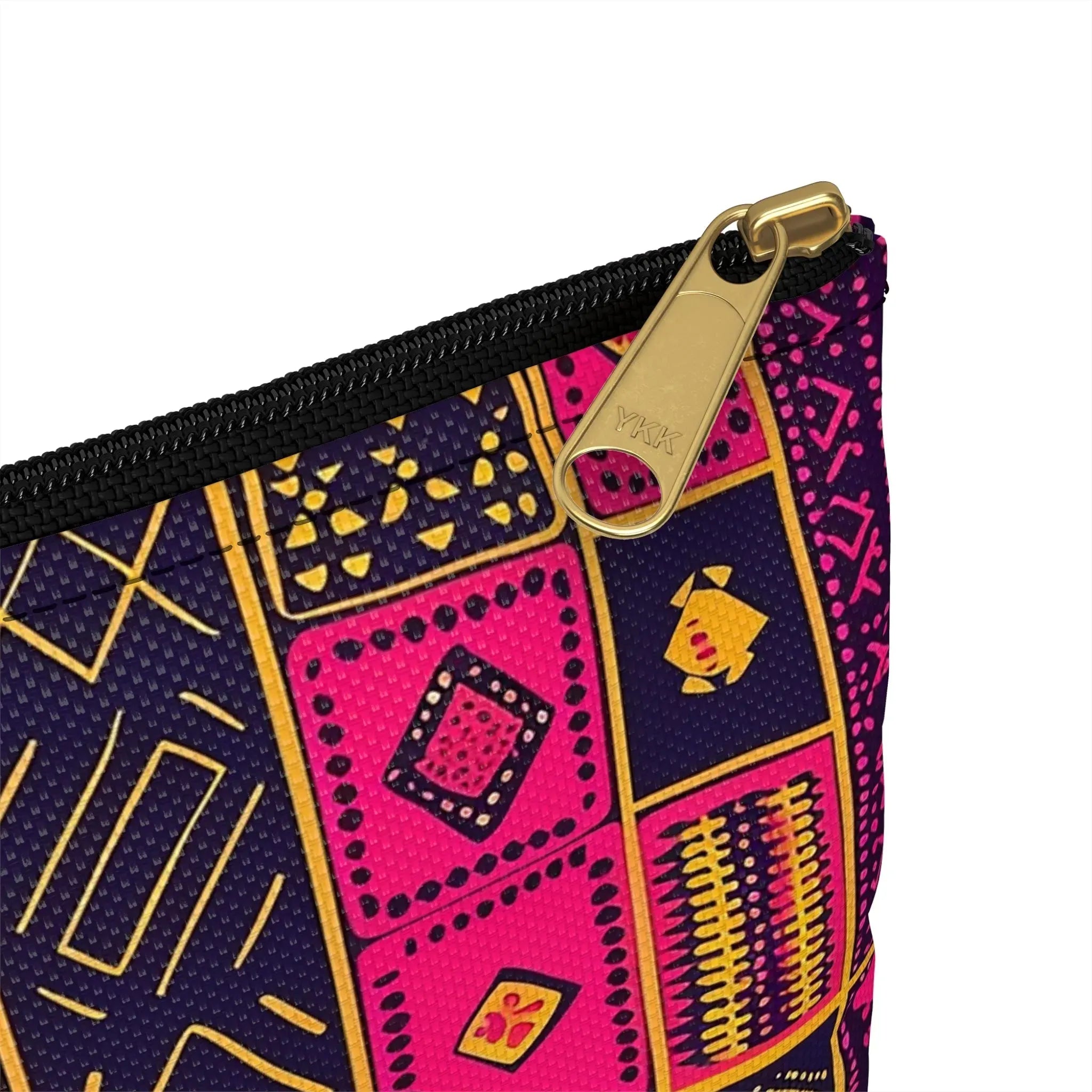 Ghanaian Kente Cloth Print Pouch - The Global Wanderer