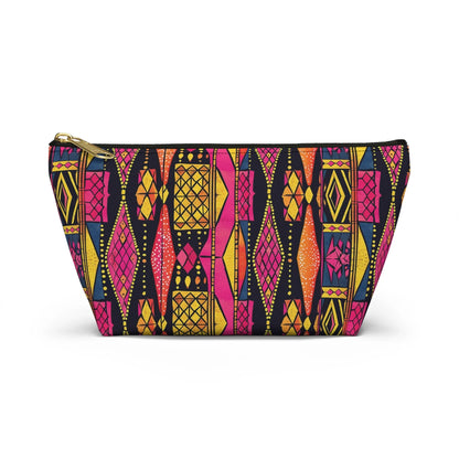 Ghanaian Kente Cloth Print Pouch - The Global Wanderer