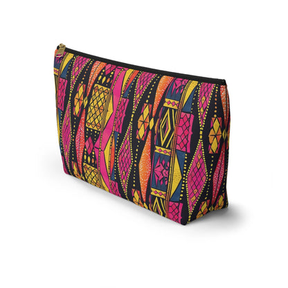 Ghanaian Kente Cloth Print Pouch - The Global Wanderer