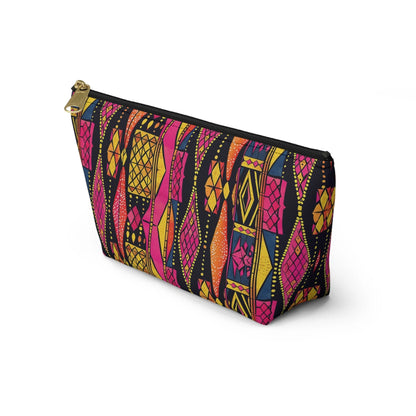 Ghanaian Kente Cloth Print Pouch - The Global Wanderer